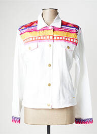 Jachete casual buzunare alb PAUL BRIAL femme