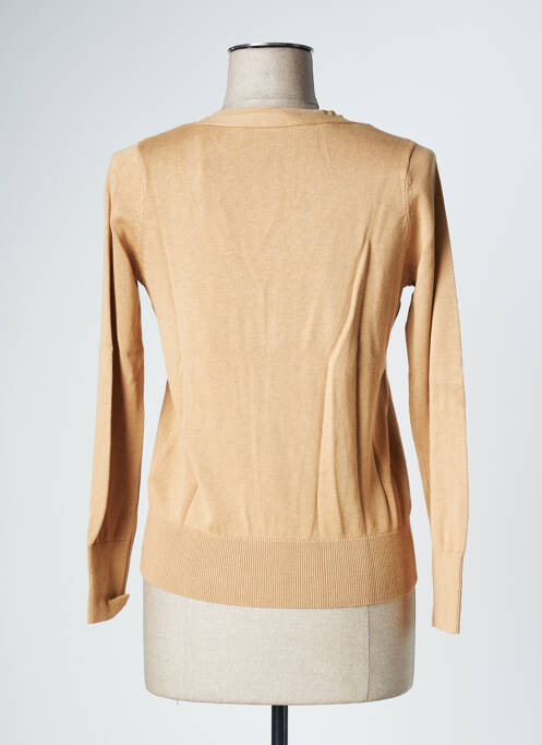 Vestă cu mâneci lungi bej YAYA femeie