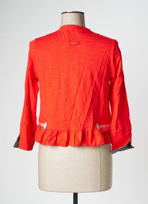 Jachete casual roșu POUPEE CHIC femeie