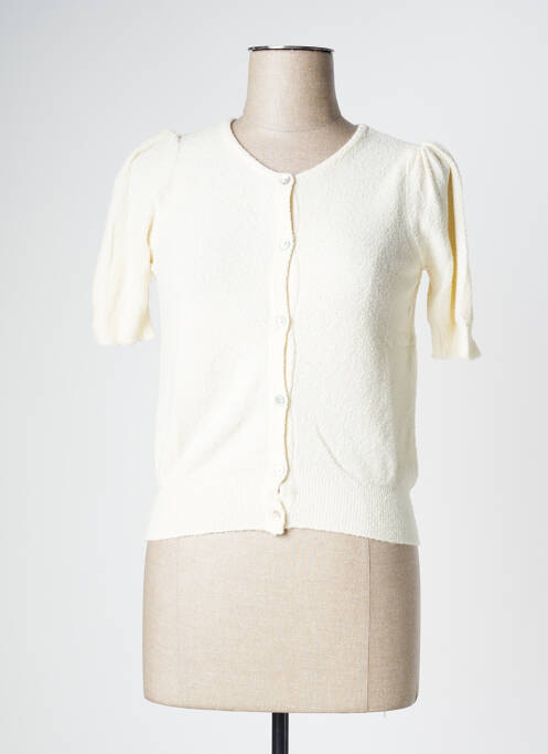 Vestă cu mâneci scurte bej INDI & COLD femeie