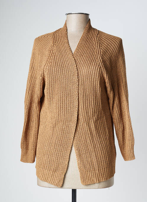 Vestă cu mâneci lungi bej SIGNE NATURE femeie