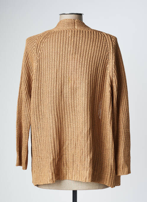 Vestă cu mâneci lungi bej SIGNE NATURE femeie