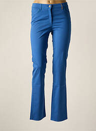 Pantalon drept elasticitate mărime normală albastru COUTURIST femeie