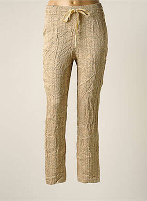 Pantalon slim bej YAYA femeie