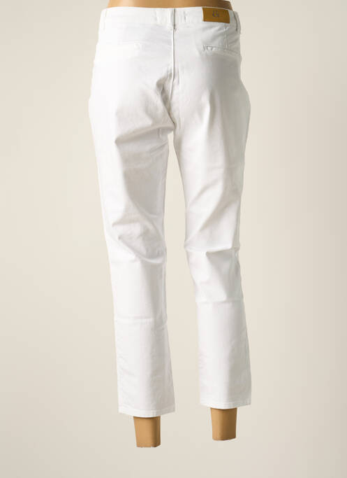 Pantalon 7/8 alb EMMA & ROCK femeie