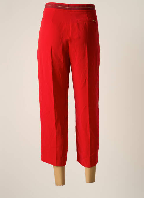 Pantalon trei sferturi roșu ONE STEP femeie