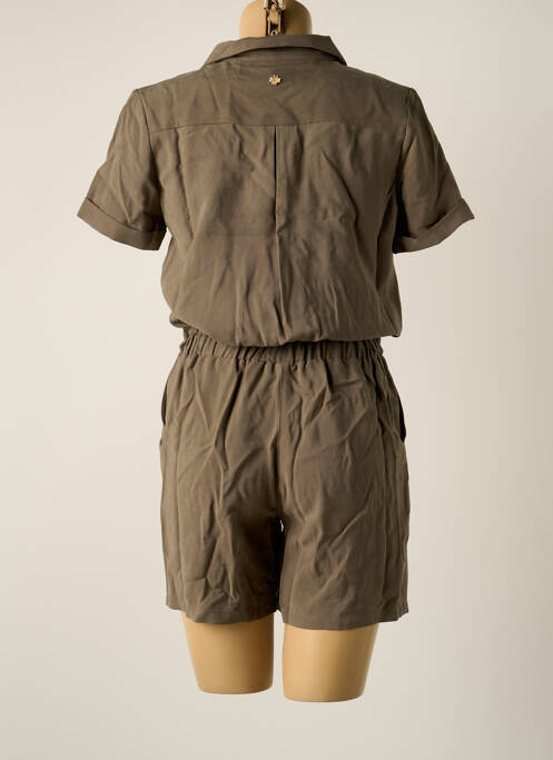 Salopetă scurtă verde LE PETIT BAIGNEUR femeie