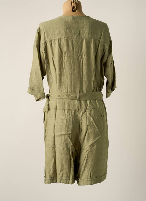 Salopetă scurtă verde YERSE femeie