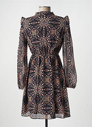 Rochie scurtă mâneci lungi mâneci lungi negru MOLLY BRACKEN femeie