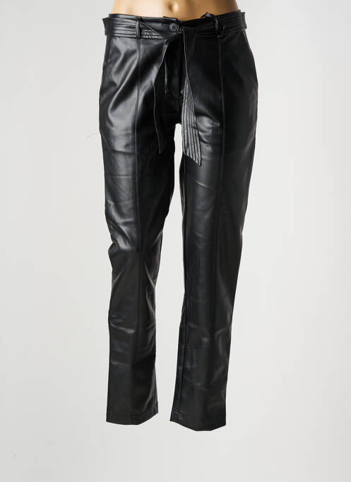 Pantalon slim negru JULIE GUERLANDE femeie