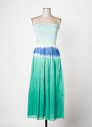 Rochie lungă verde DROLATIC femeie