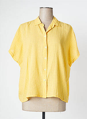 Cămașă galben DROLATIC femeie