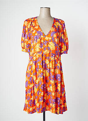 Rochie midi portocaliu IDANO femeie