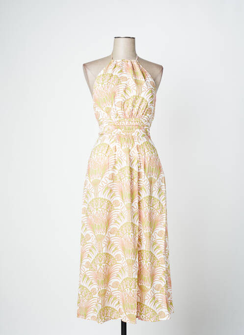 Rochie midi alb IDANO femeie