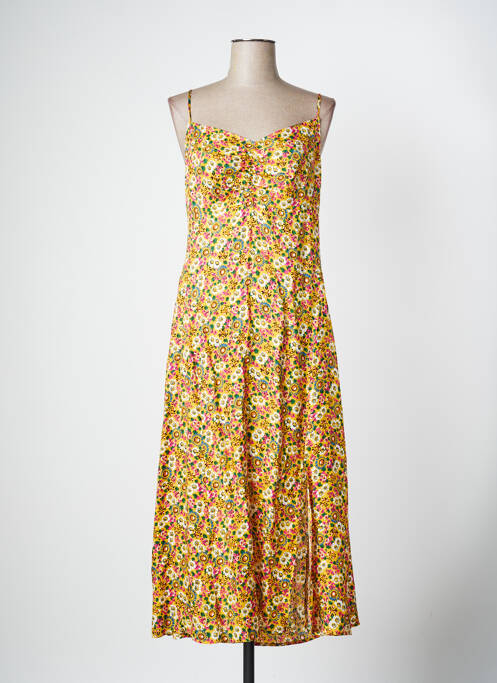 Rochie lungă galben IDANO femeie