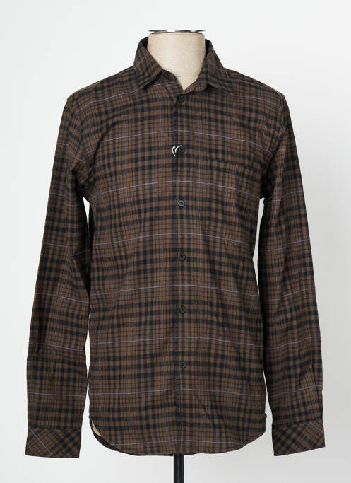 Cămașă cu mâneci lungi maro SAMSOE & SAMSOE bărbat