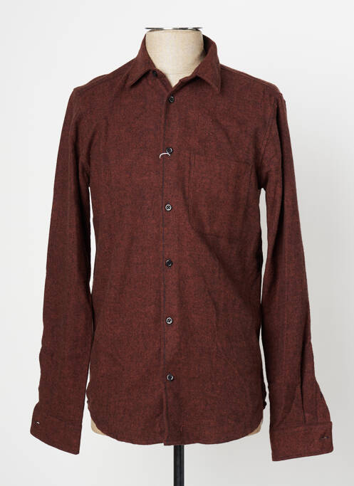 Cămașă cu mâneci lungi maro SAMSOE & SAMSOE bărbat
