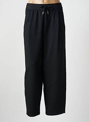 Pantalon larg negru IDANO femeie