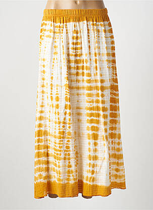 Fustă lungă galben DROLATIC femeie