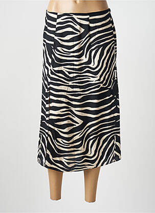 Fustă midi negru IDANO femeie