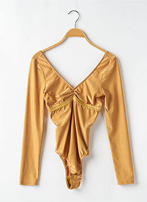 Body de lenjerie auriu LA NOUVELLE femeie