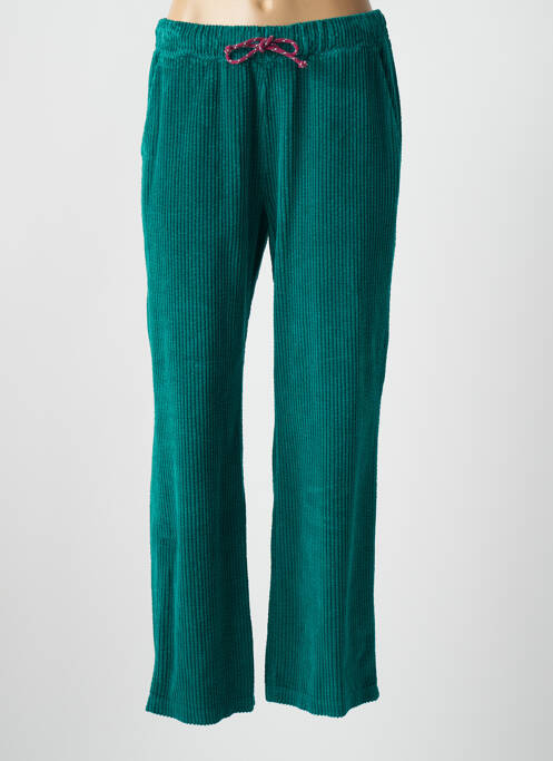Pantalon drept verde DROLATIC femeie