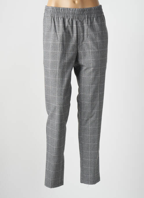 Pantalon slim gri SAMSOE & SAMSOE femeie