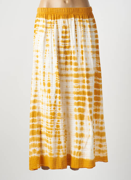 Fustă lungă galben DROLATIC femeie