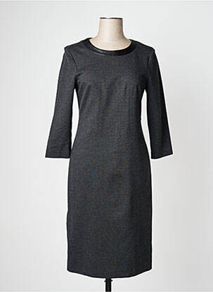 Rochie midi mâneci 3/4 mâneci 3/4 gri PENNYBLACK femeie
