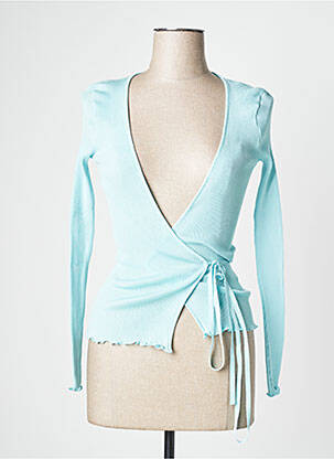 Cardigan petrecut albastru OSCALITO femeie