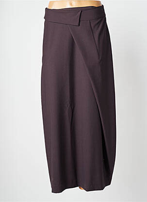 Fustă lungă maro SARAH PACINI femeie