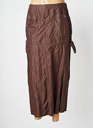 Fustă midi maro ANIMALE femeie