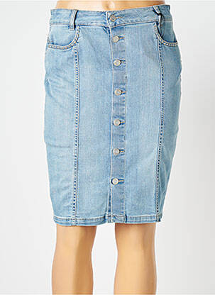 Fustă midi albastru IKKS femeie