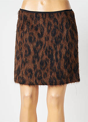 Fustă scurtă maro PENNYBLACK femeie