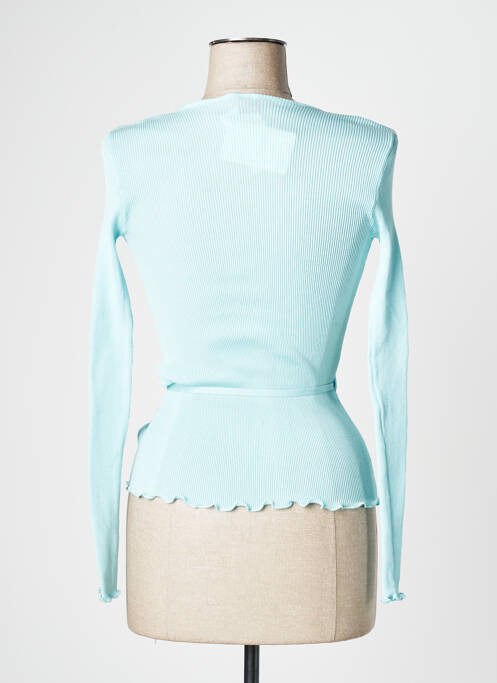 Cardigan petrecut albastru OSCALITO femeie