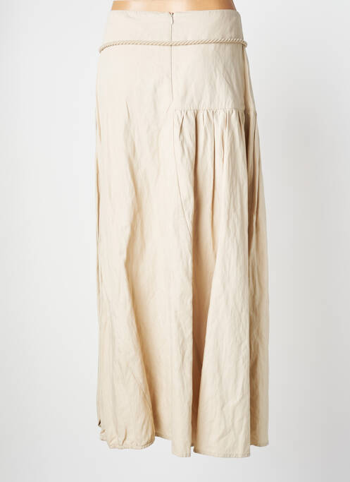 Fustă lungă bej SARAH PACINI femeie