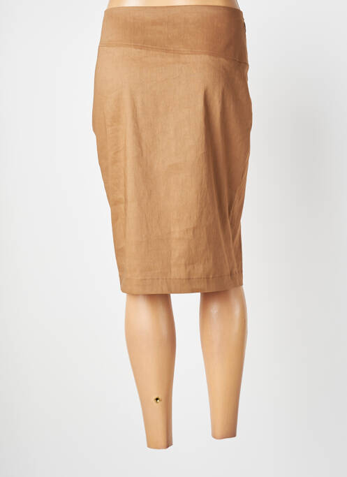 Fustă midi bej SARAH PACINI femeie