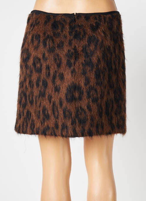 Fustă scurtă maro PENNYBLACK femeie