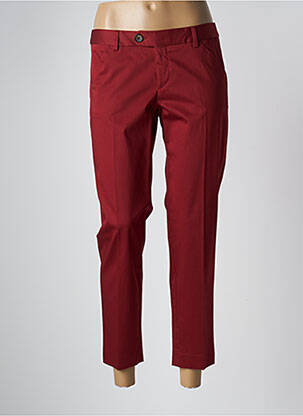Pantalon 7/8 elasticitate mărime normală roșu QUIET femeie