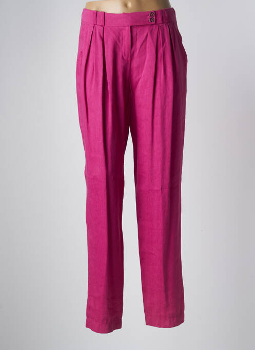 Pantalon drept roz HELENA SOREL femeie