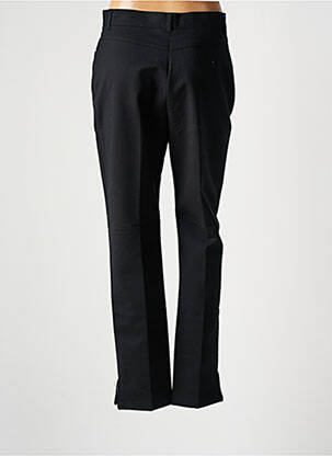 Pantalon slim țesătură poplin mărime normală negru JENSEN femeie