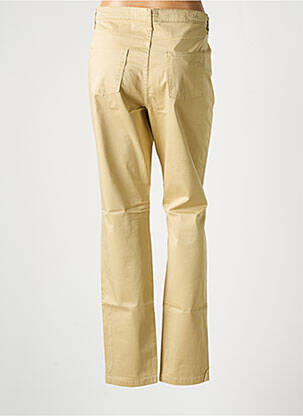 Pantalon drept elasticitate mărime normală bej LCDN femeie
