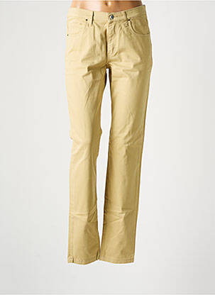 Pantalon drept elasticitate mărime normală bej LCDN femeie
