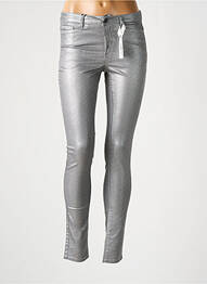 Pantalon 7/8 elasticitate mărime normală argintiu VERO MODA femme