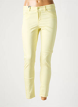 Pantalon slim buzunare portocalie VERO MODA femeie