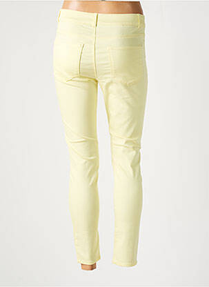 Pantalon slim buzunare portocalie VERO MODA femeie