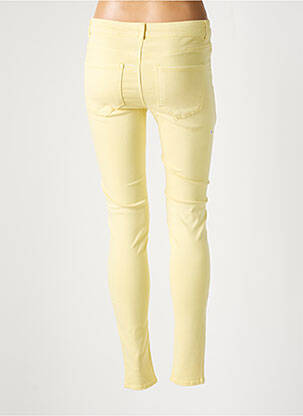 Pantalon slim elasticitate mărime normală galben VERO MODA femeie