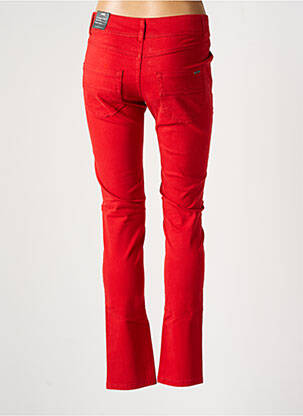 Pantalon slim buzunare portocalie JENSEN femeie