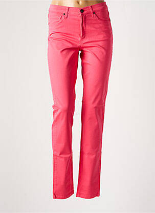 Pantalon slim buzunare roz LCDN femeie