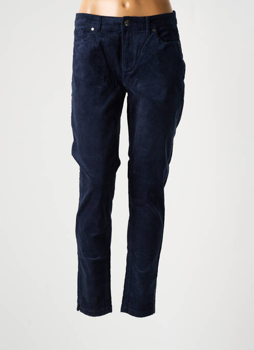 Pantalon slim albastru JENSEN femeie